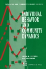 Image for Individual Behavior and Community Dynamics