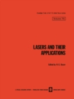 Image for Lasers and Their Applications / Lazery I Ikh Primenenie / N N N YN