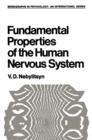 Image for Fundamental Properties of the Human Nervous System