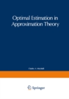Image for Optimal Estimation in Approximation Theory