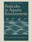 Image for Pesticides in Aquatic Environments