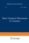 Image for Mass Transport Phenomena in Ceramics