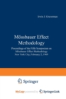 Image for Mossbauer Effect Methodology