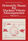 Image for Scientific Basis for Nuclear Waste Management