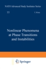 Image for Nonlinear Phenomena at Phase Transitions and Instabilities
