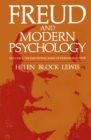 Image for Freud and Modern Psychology: The Emotional Basis of Human Behavior