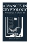 Image for Advances in Cryptology : Proceedings of Crypto 83