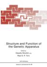 Image for Structure and Function of the Genetic Apparatus