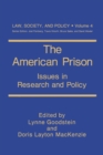 Image for American Prison: Issues in Research and Policy