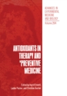 Image for Antioxidants in Therapy and Preventive Medicine