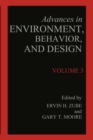 Image for Advances in Environment, Behavior, and Design: Volume 3