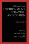 Image for Advances in Environment, Behavior, and Design