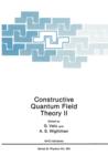 Image for Constructive Quantum Field Theory II