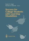 Image for Success for College Students with Learning Disabilities