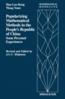 Image for Popularizing Mathematical Methods in the People&#39;s Republic of China: Some Personal Experiences