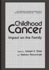 Image for Childhood Cancer: Impact on the Family
