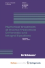 Image for Numerical Treatment of Inverse Problems in Differential and Integral Equations