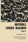 Image for Materials Science Research: Volume 2 The Proceedings of the 1964 Southern Metals/ Materials Conference on Advances in Aerospace Materials, held April 16-17, 1964, at Orlando, Florida, hosted by the Orlando Chapter of the American Society of Metals