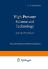 Image for High-Pressure Science and Technology