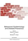 Image for Behavioral Epidemiology and Disease Prevention