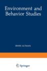 Image for Environment and Behavior Studies