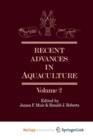 Image for Recent Advances in Aquaculture : Volume 2