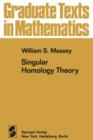 Image for Singular Homology Theory