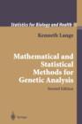 Image for Mathematical and Statistical Methods for Genetic Analysis