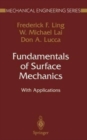 Image for Fundamentals of Surface Mechanics : With Applications