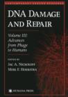 Image for DNA Damage and Repair : Advances from Phage to Humans