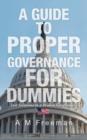 Image for A Guide to Proper Governance for Dummies