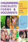 Image for Early Years Foundation Stage (EYFS) Child Minding Checklists Forms &amp; Documents