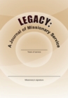 Image for Legacy: a Journal of Missionary Service
