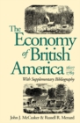 Image for Economy of British America, 1607-1789