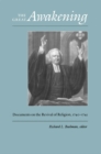 Image for Great Awakening: Documents on the Revival of Religion, 1740-1745