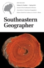 Image for Southeastern Geographer: Spring 2013 Issue