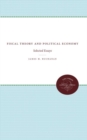 Image for Fiscal Theory and Political Economy : Selected Essays