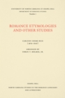Image for Romance Etymologies and Other Studies by Carlton Cosmo Rice