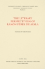 Image for Literary Perspectivism of Ramon Perez De Ayala