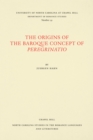 Image for Origins of the Baroque Concept of Peregrinatio