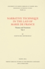 Image for Narrative Technique in the Lais of Marie de France: Themes and Variations