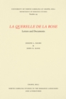 Image for La Querelle de la rose: Letters and Documents