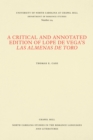 Image for Critical and Annotated Edition of Lope de Vega&#39;s Las almenas de Toro