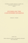 Image for Studies on the Cancionero de Baena