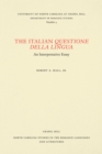 Image for Italian Questione della Lingua: An Interpretative Essay