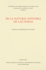 Image for De la natural hystoria de las Indias