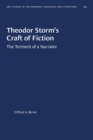 Image for Theodor Storm&#39;s Craft of Fiction : The Torment of a Narrator