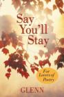 Image for Say You&#39;ll Stay