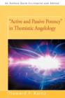 Image for Active and Passive Potency in Thomistic Angelology