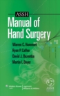 Image for ASSH manual of hand surgery
